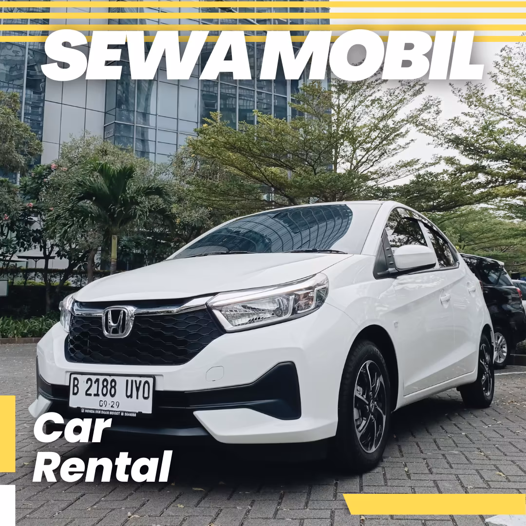 Brio Matic Putih 2024 (B 2188 UYO)